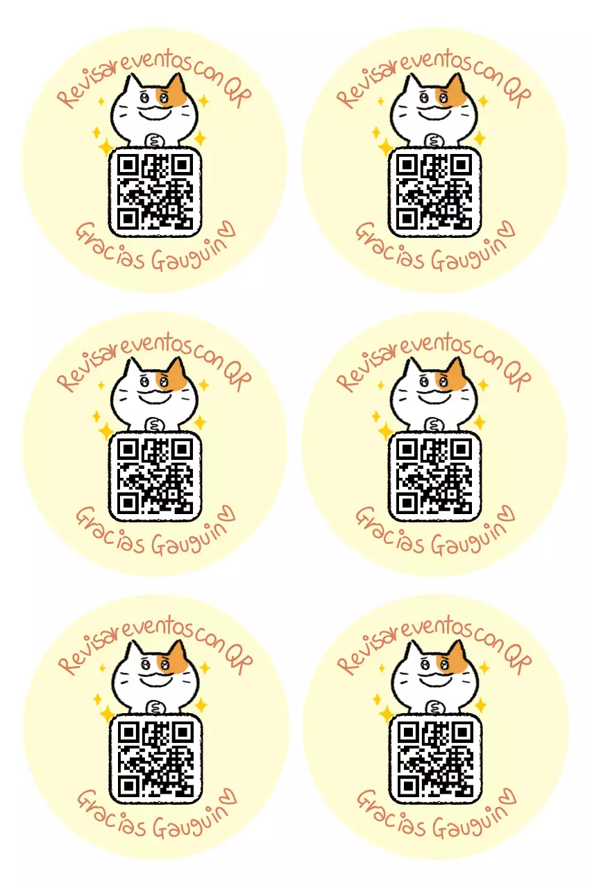 Pegatina amarilla de evento de reseñas lindas