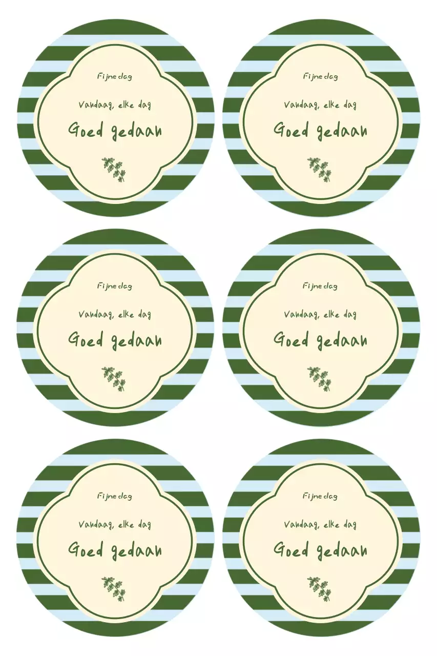 Hemelsblauwe eenvoudige juichsticker