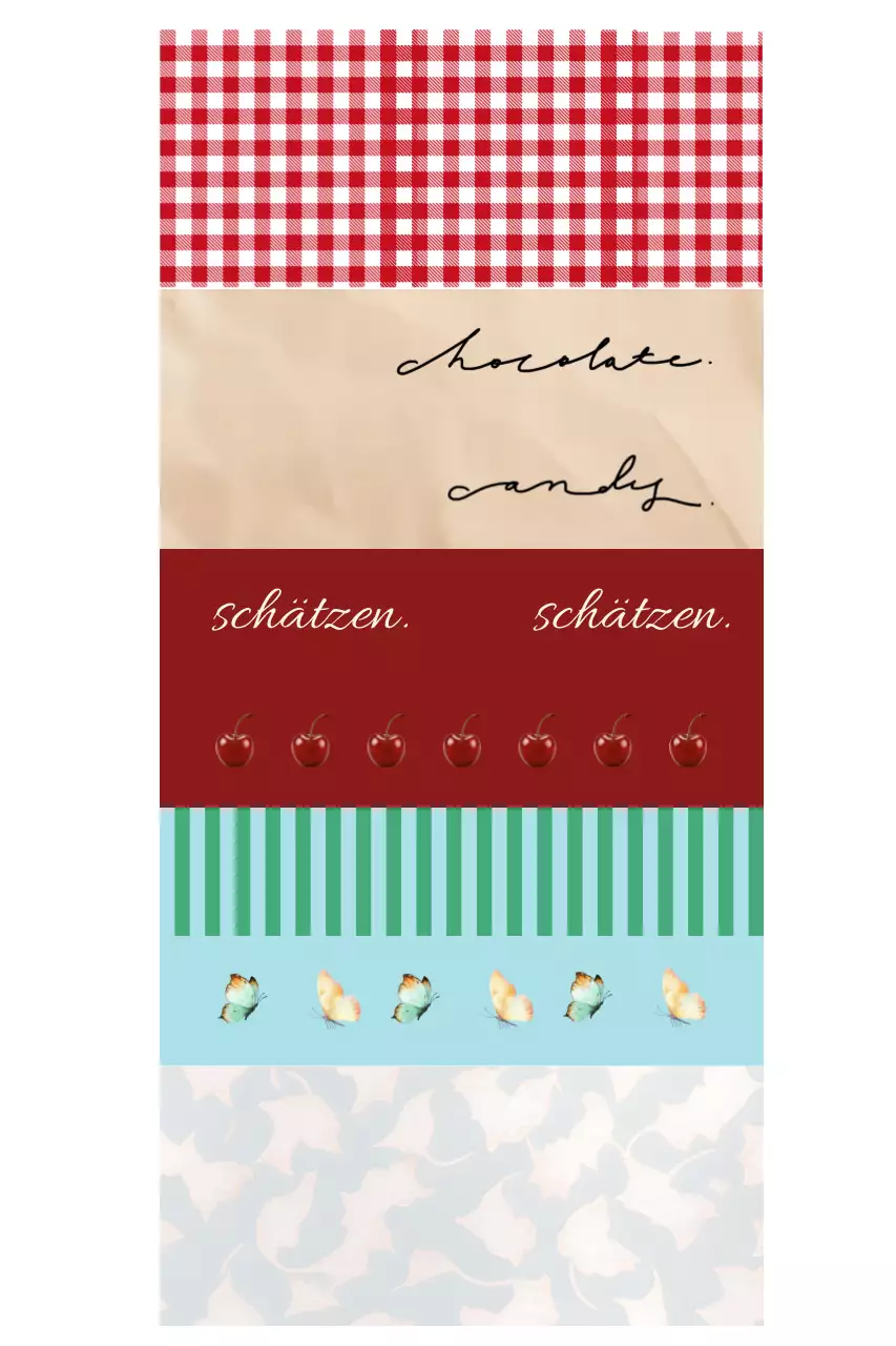 Rotes Retro-Musterdesign