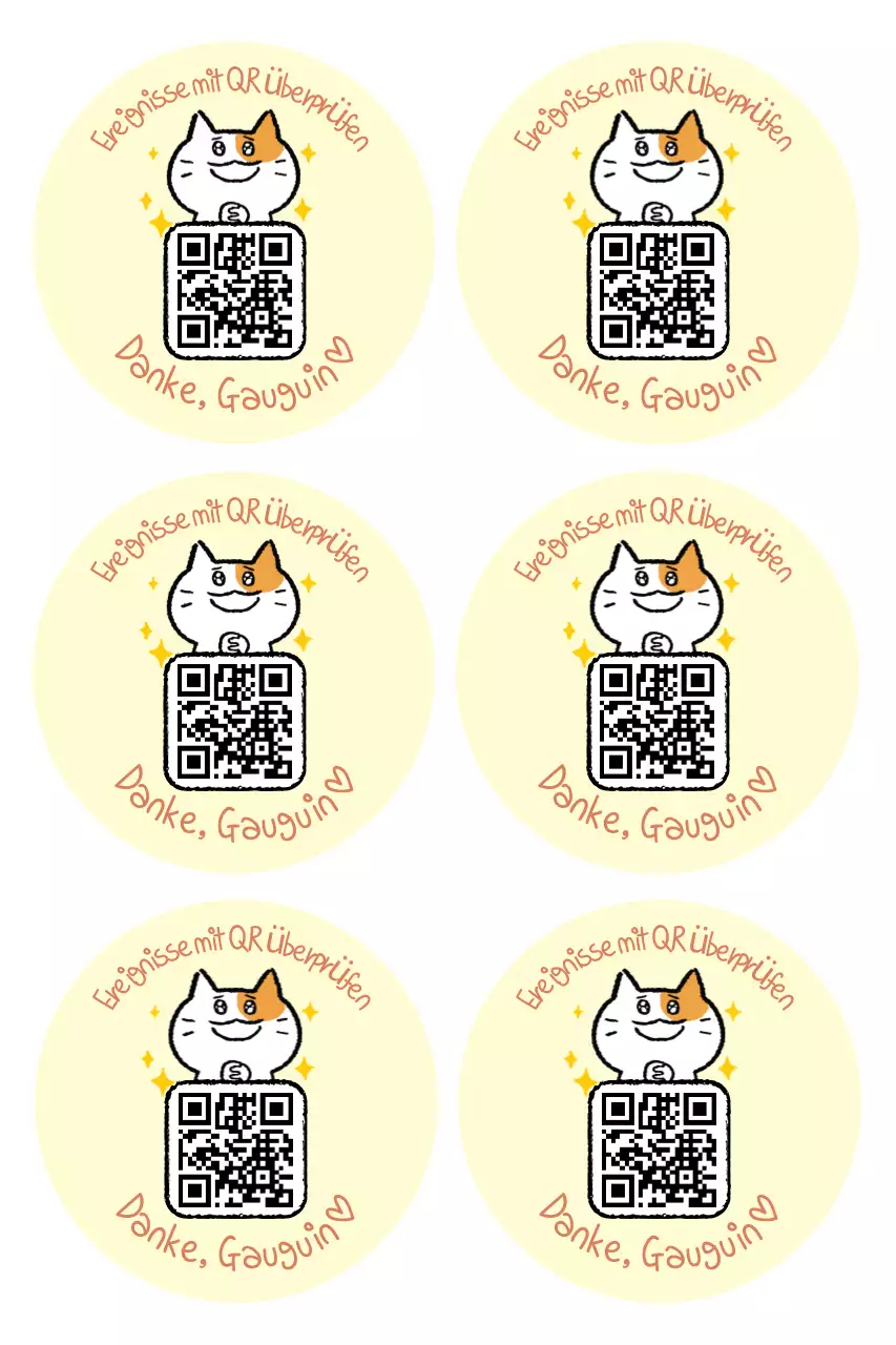 Gelber süßer Bewertungsereignis-Aufkleber