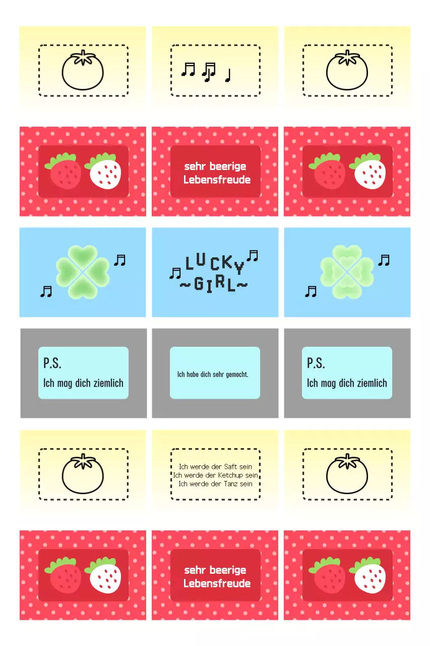 Grüner süßer Takku-Aufkleber