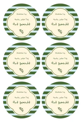 Himmelblauer einfacher Jubelaufkleber