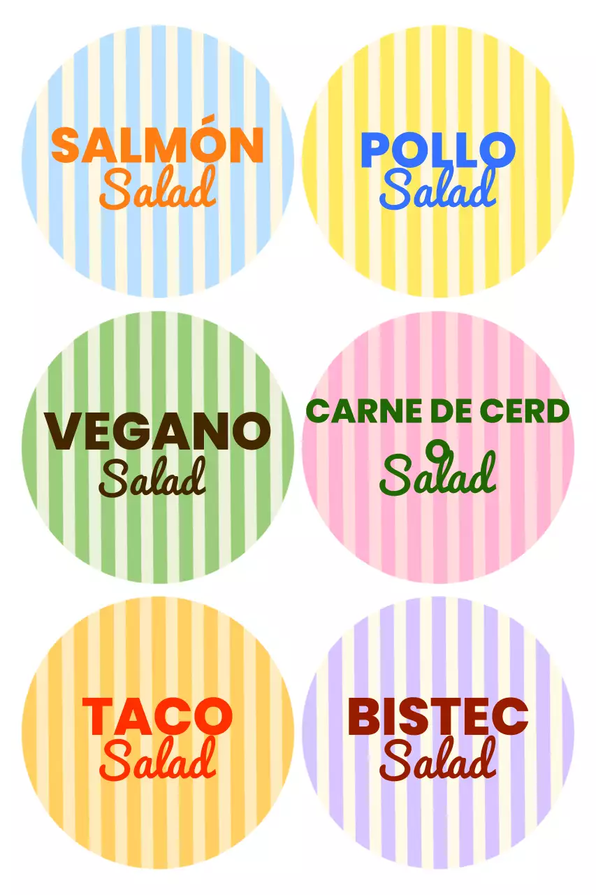 Menú de ensaladas sencillas de Yeonbora