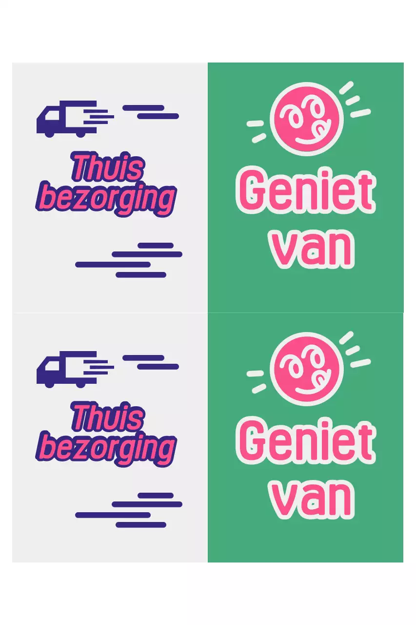 Advertentie voor bezorging van Pink Pop