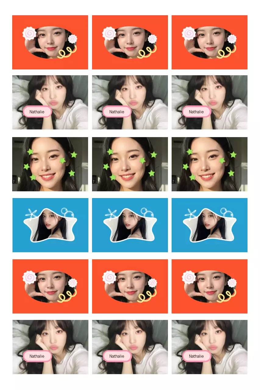 Coupe de vie de bébé orange