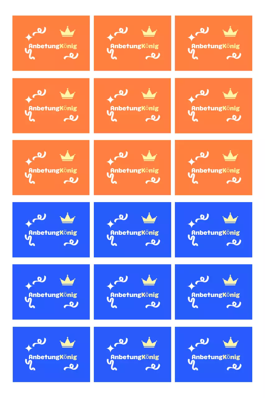 Orange Pop Religion Sticker