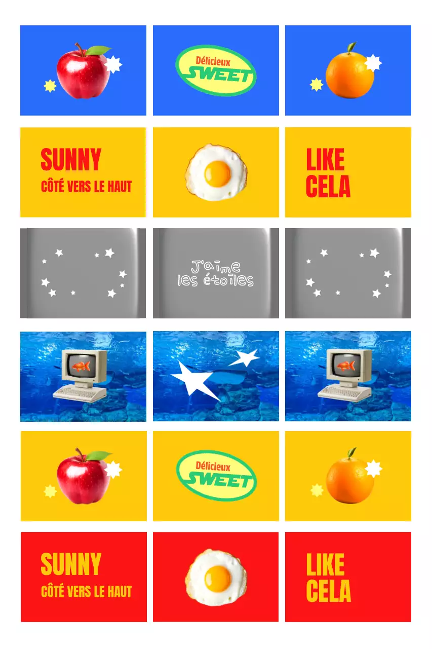 Exposition Pop Art Bleu