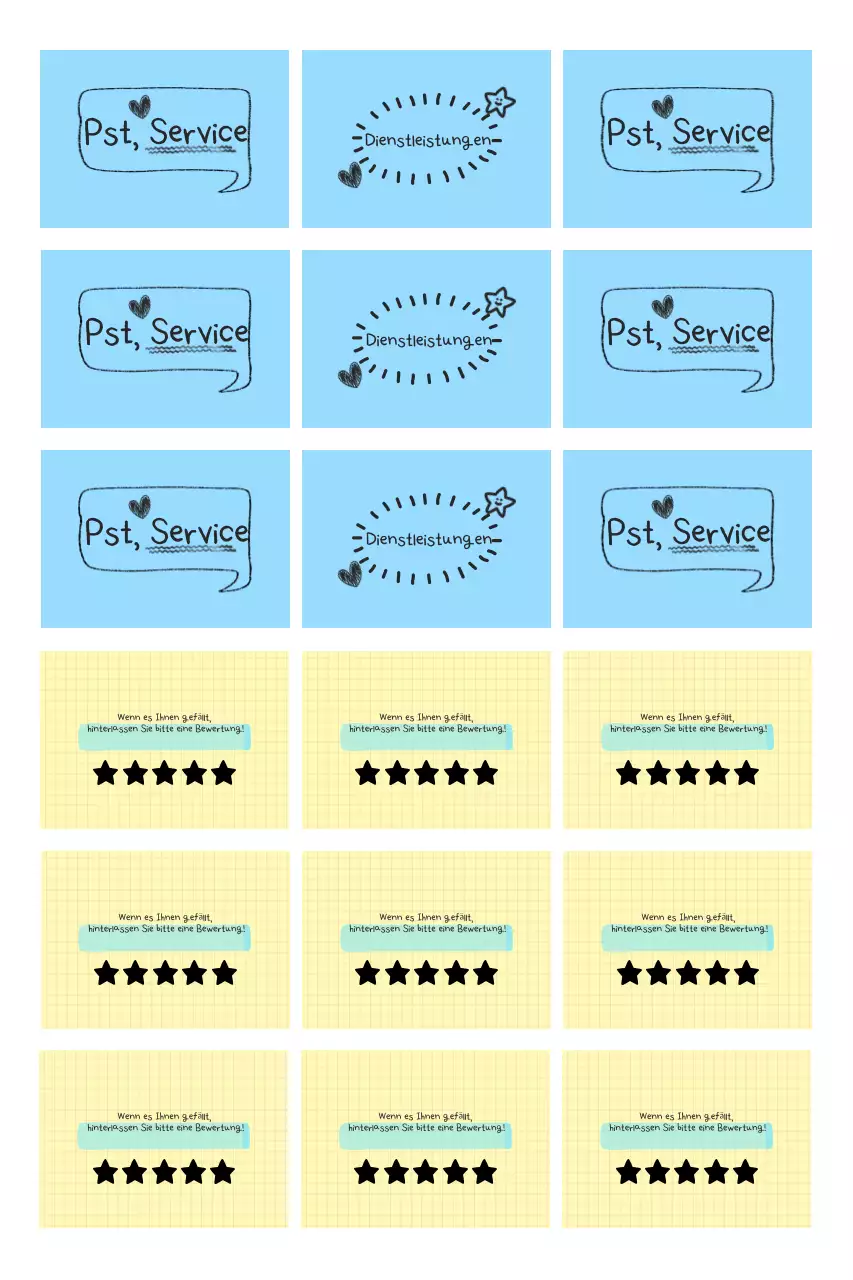 Sky Blue Simple Review-Event-Promotion