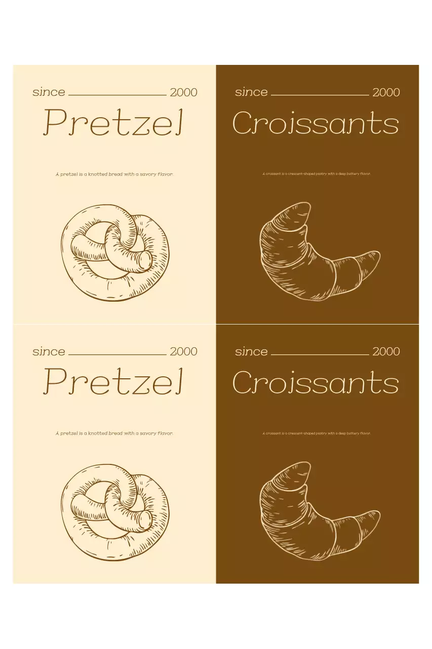 Beige Vintage Bakery Promotion