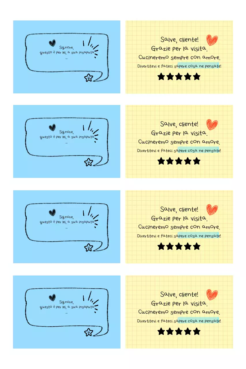 Richiesta di recensione di Sky Blue Clean Promozione