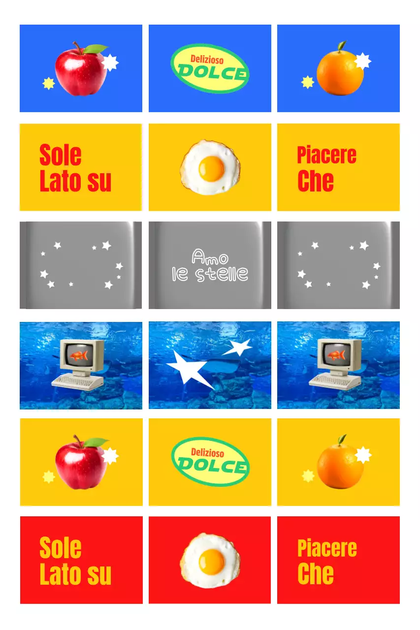 Mostra di Pop Art Blu