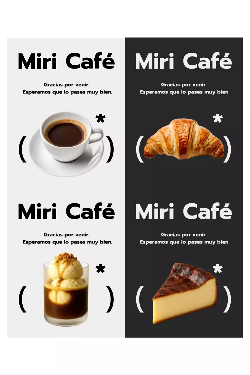 Anuncio de Black Modern Cafe