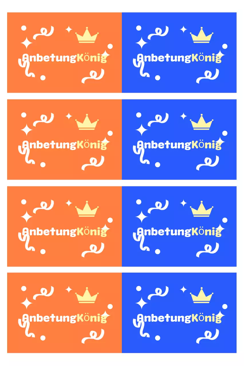 Orange Simple Worship Guide