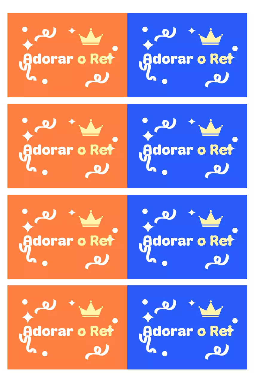 Guia de Adoração Simples Laranja