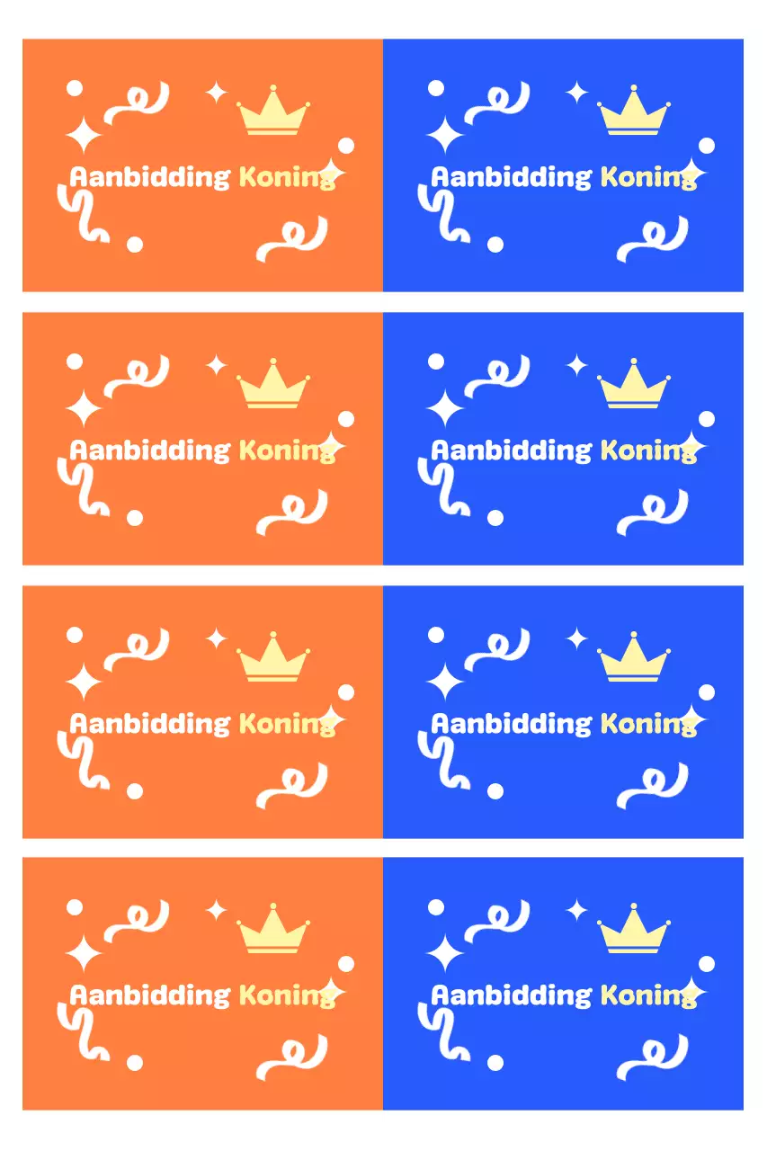 Oranje Eenvoudige Aanbiddingsgids