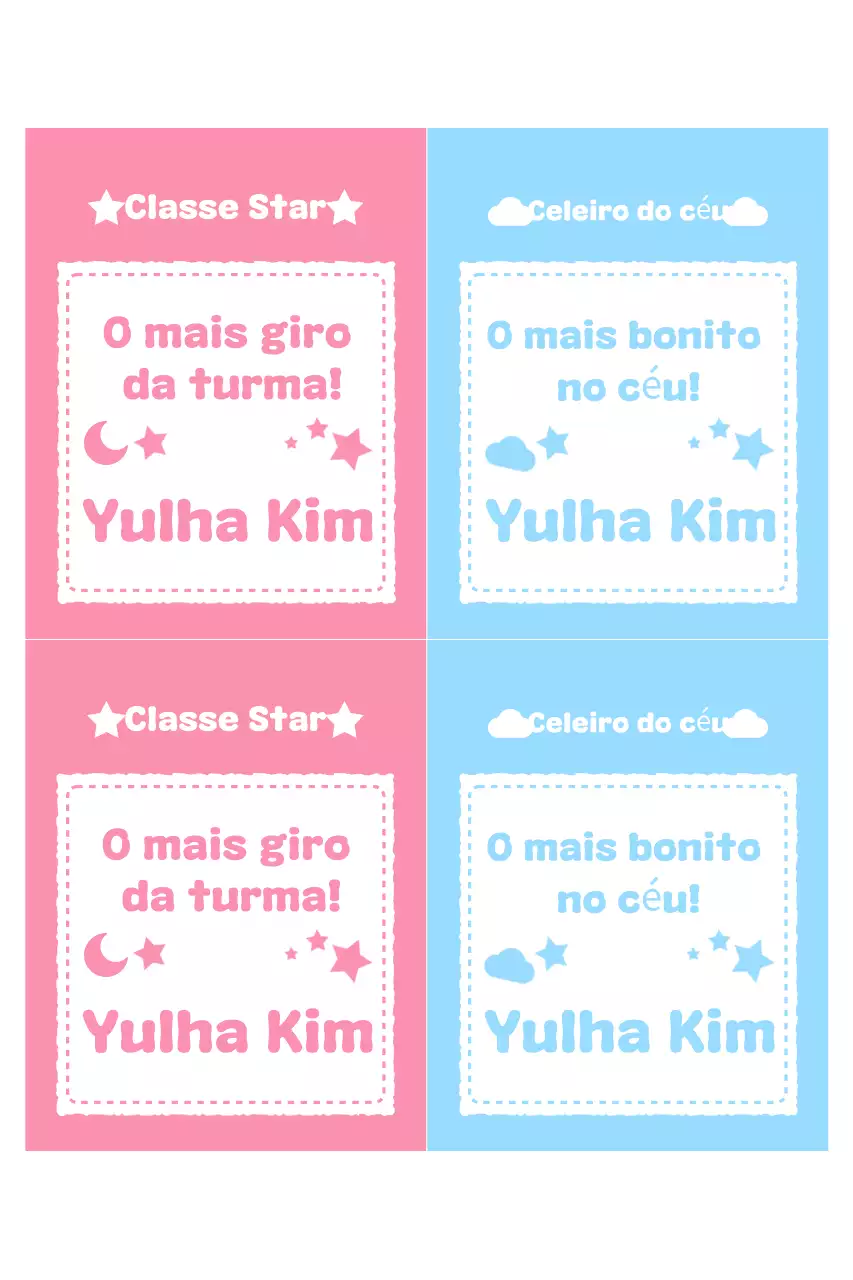 Promoção Escola Bebê Rosa
