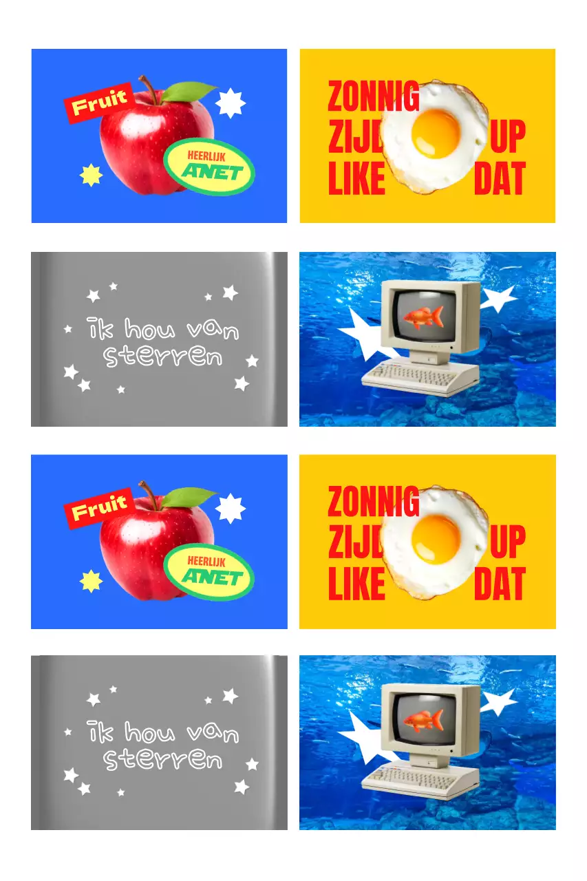 Promotie van blauwe pop-artillustraties