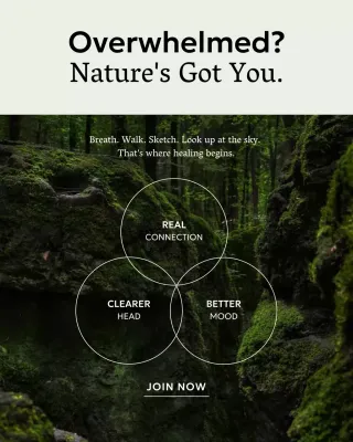 Green Rustic Wellness Promotion