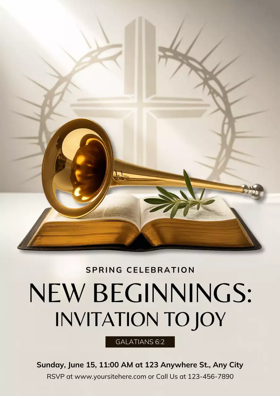 Gold Elegant Celebration Invitation Poster