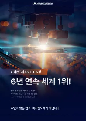 남색 모던 기술 광고