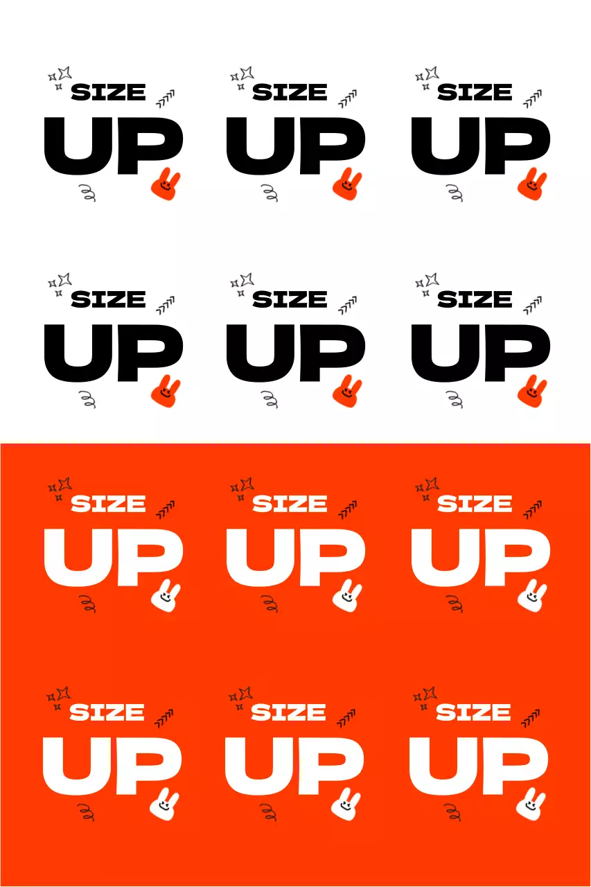 주황 팝 프로모션 광고