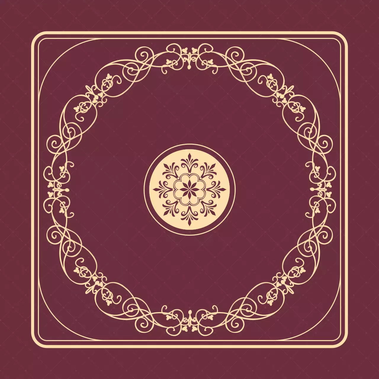 ベージュ アンティーク 装飾 ラベル フレーム