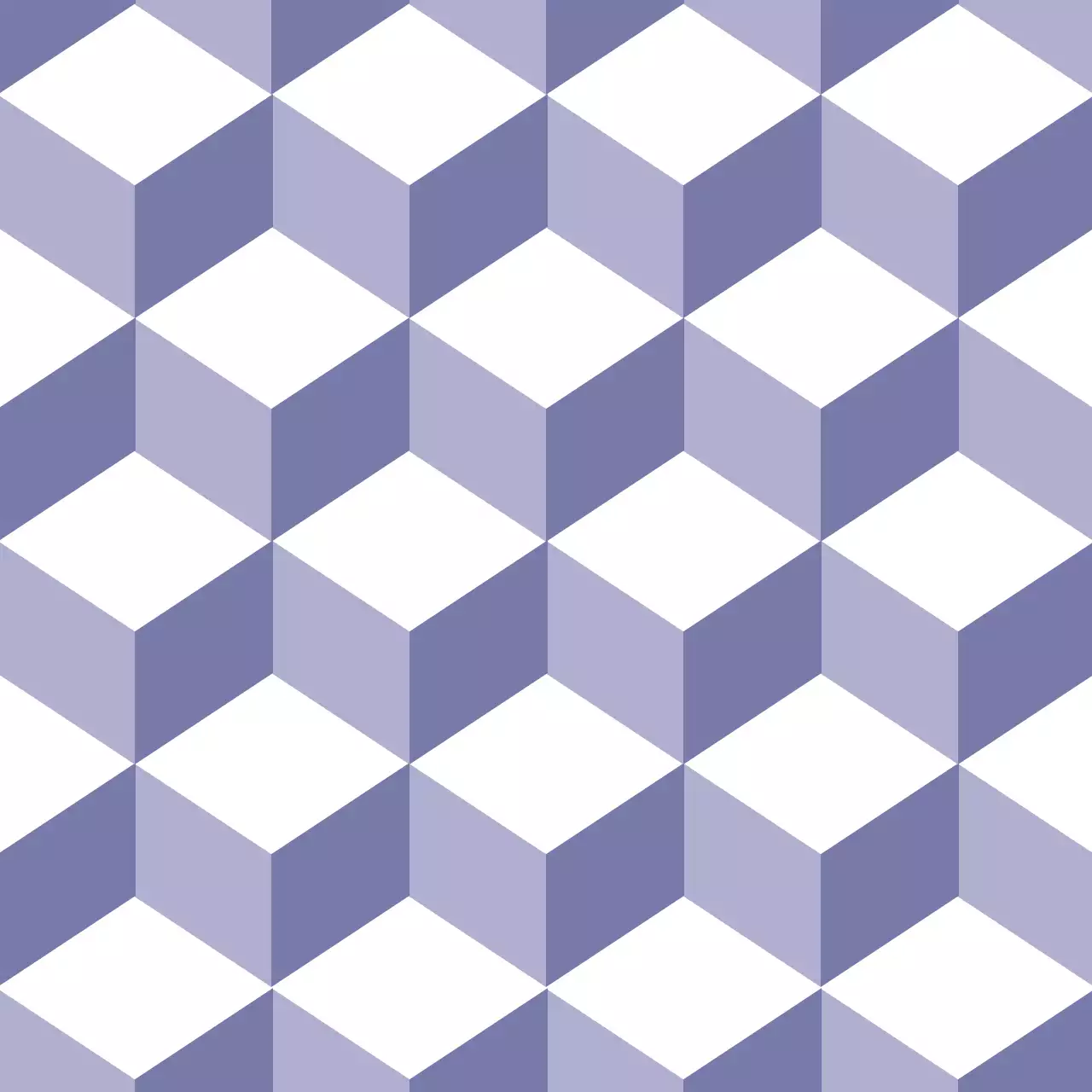 青 幾何学 反復パターン