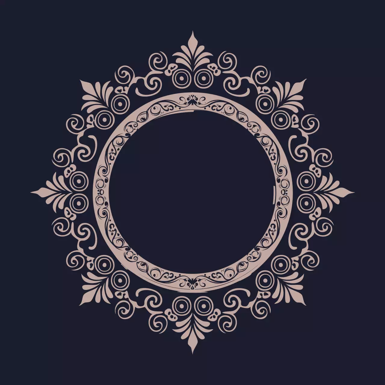 ベージュ アンティーク アート ポスター フレーム