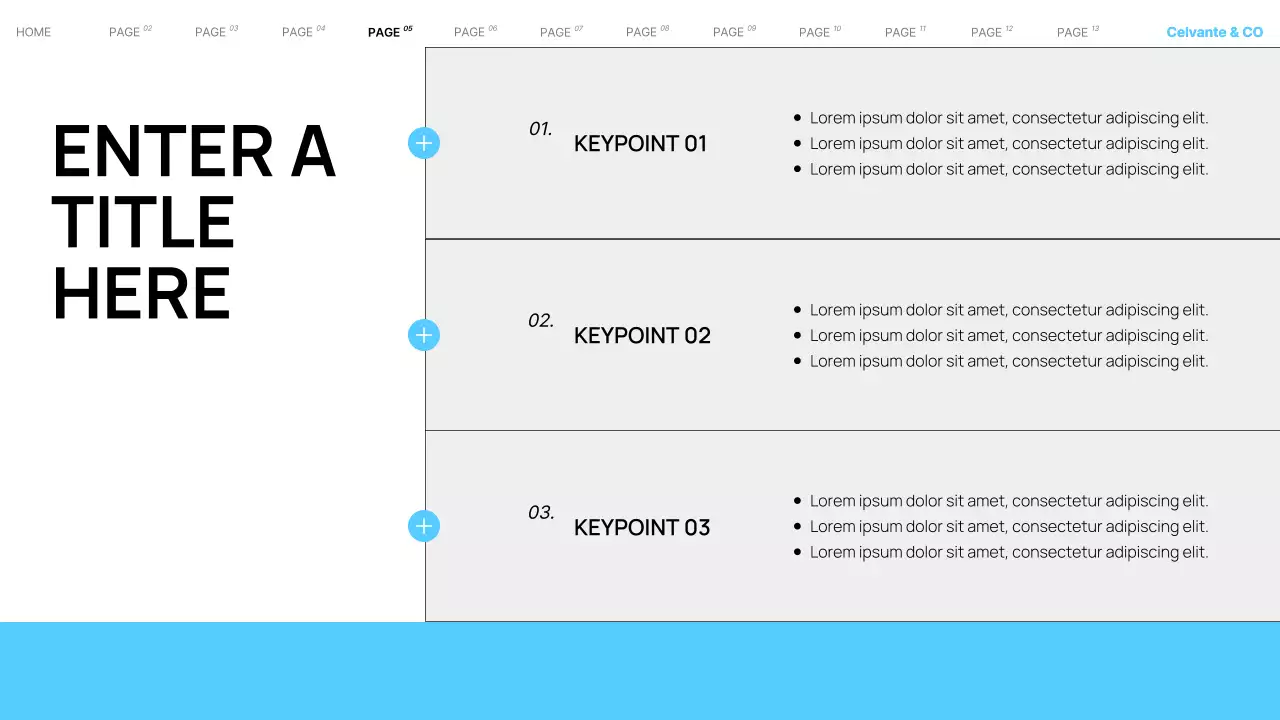 blue modern healthcare promotion