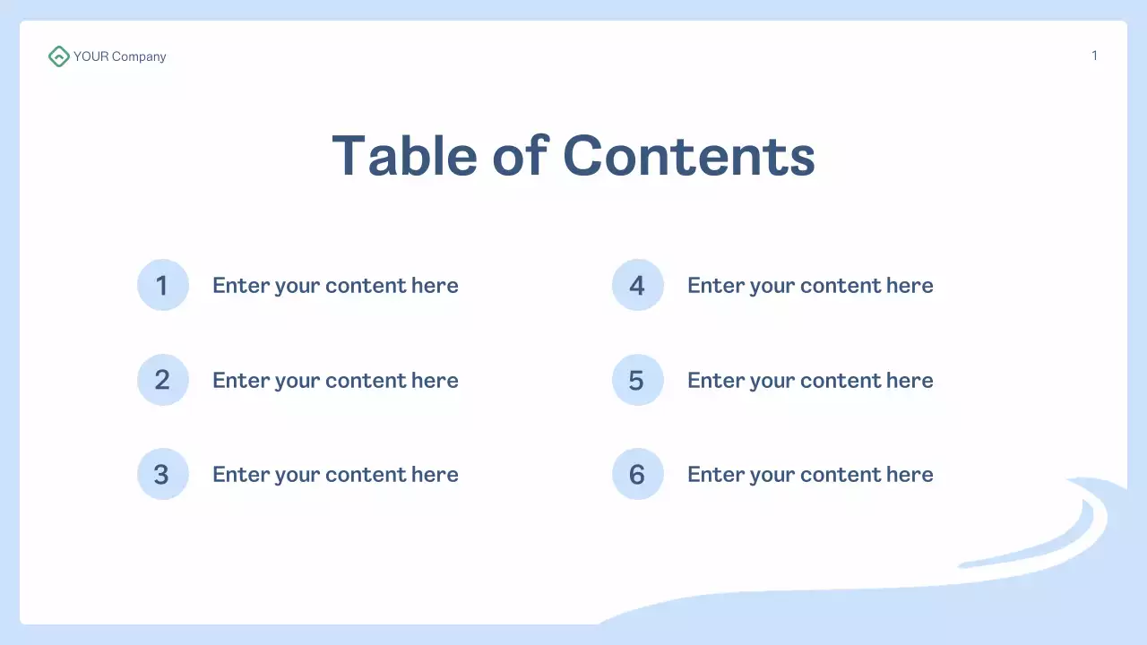 blue modern health presentation