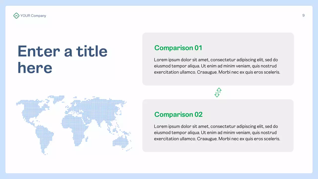 blue modern health presentation