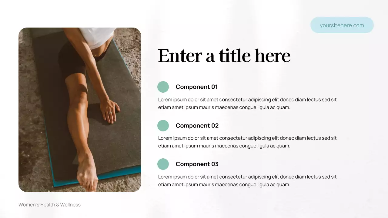 white modern wellness guide