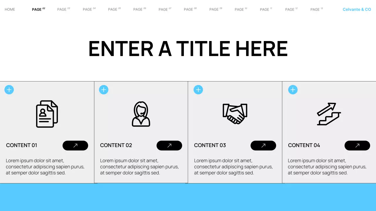 blue modern healthcare promotion