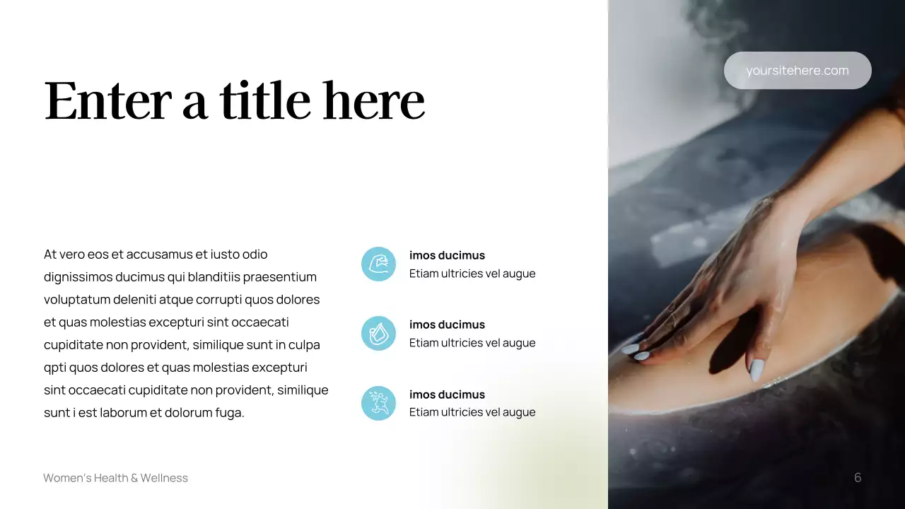 white modern wellness guide