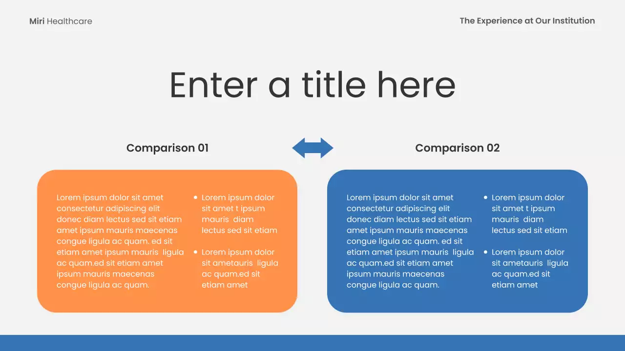 blue modern healthcare event