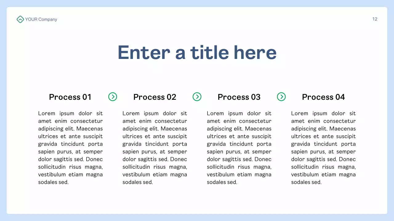 blue modern health presentation