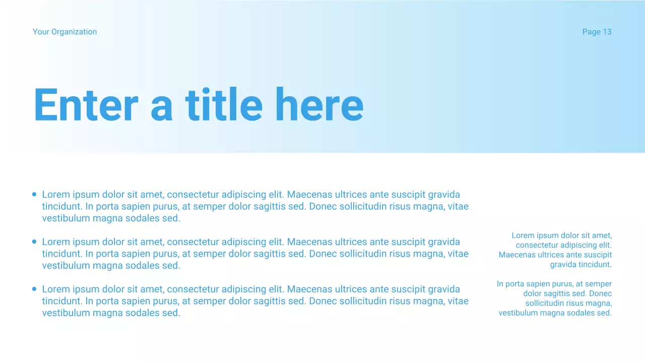 blue modern health presentation