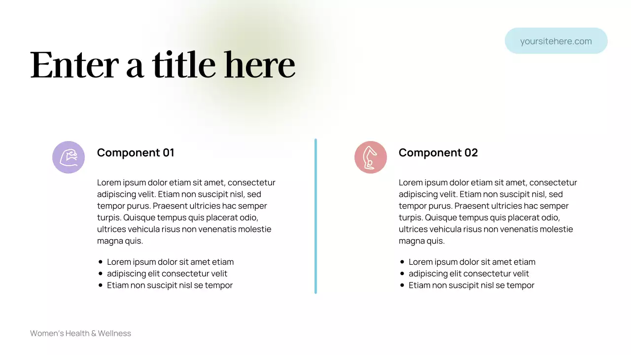 white modern wellness guide