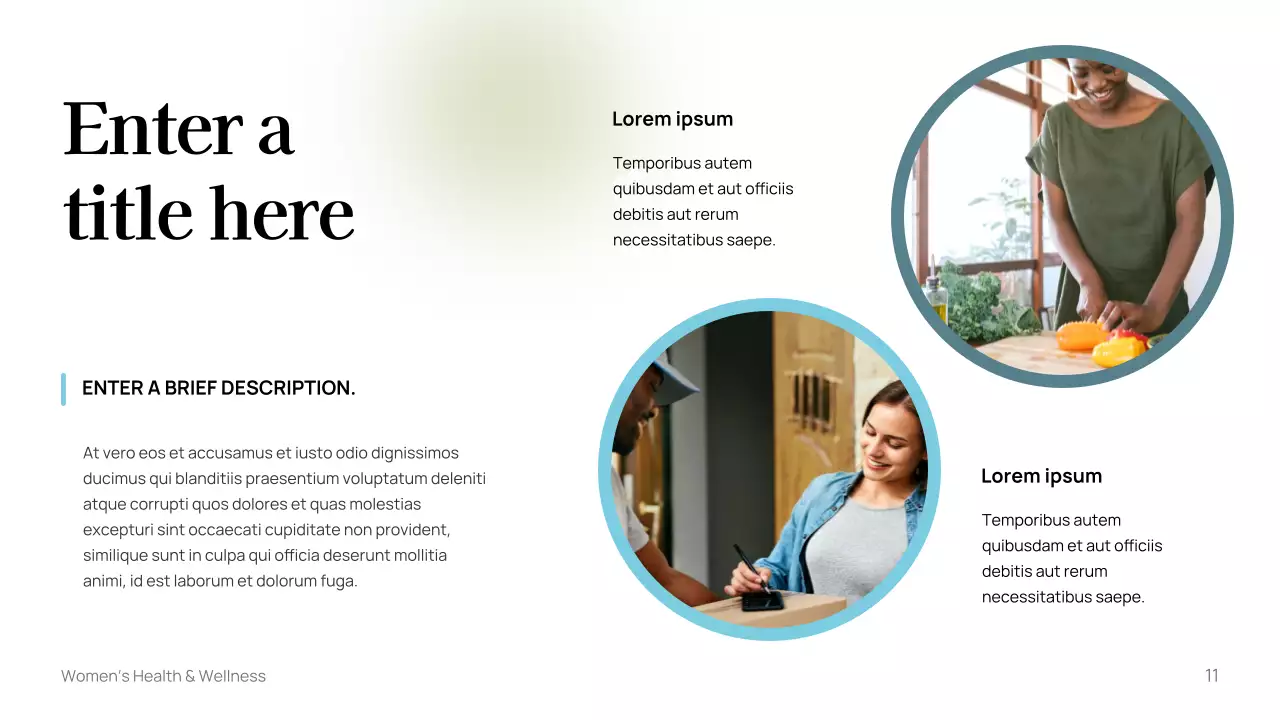 white modern wellness guide