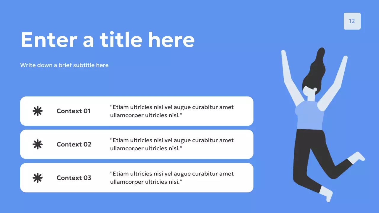 blue modern health presentation