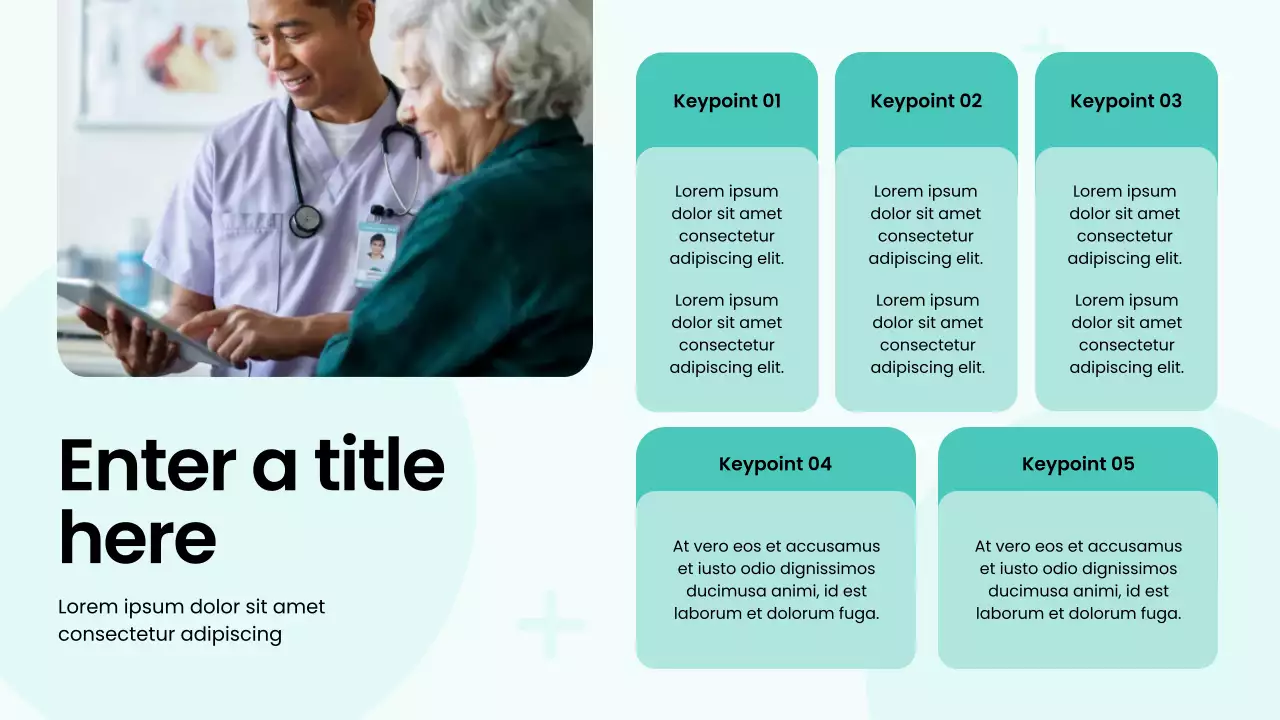 mint professional healthcare presentation