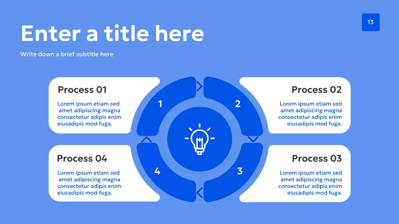 blue modern health presentation