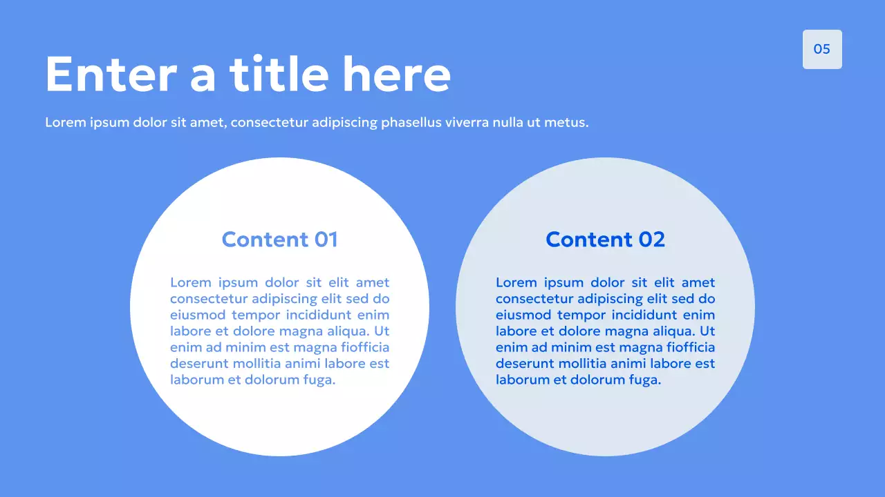 blue modern health presentation