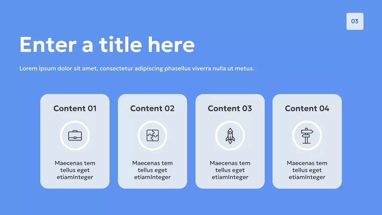 blue modern health presentation