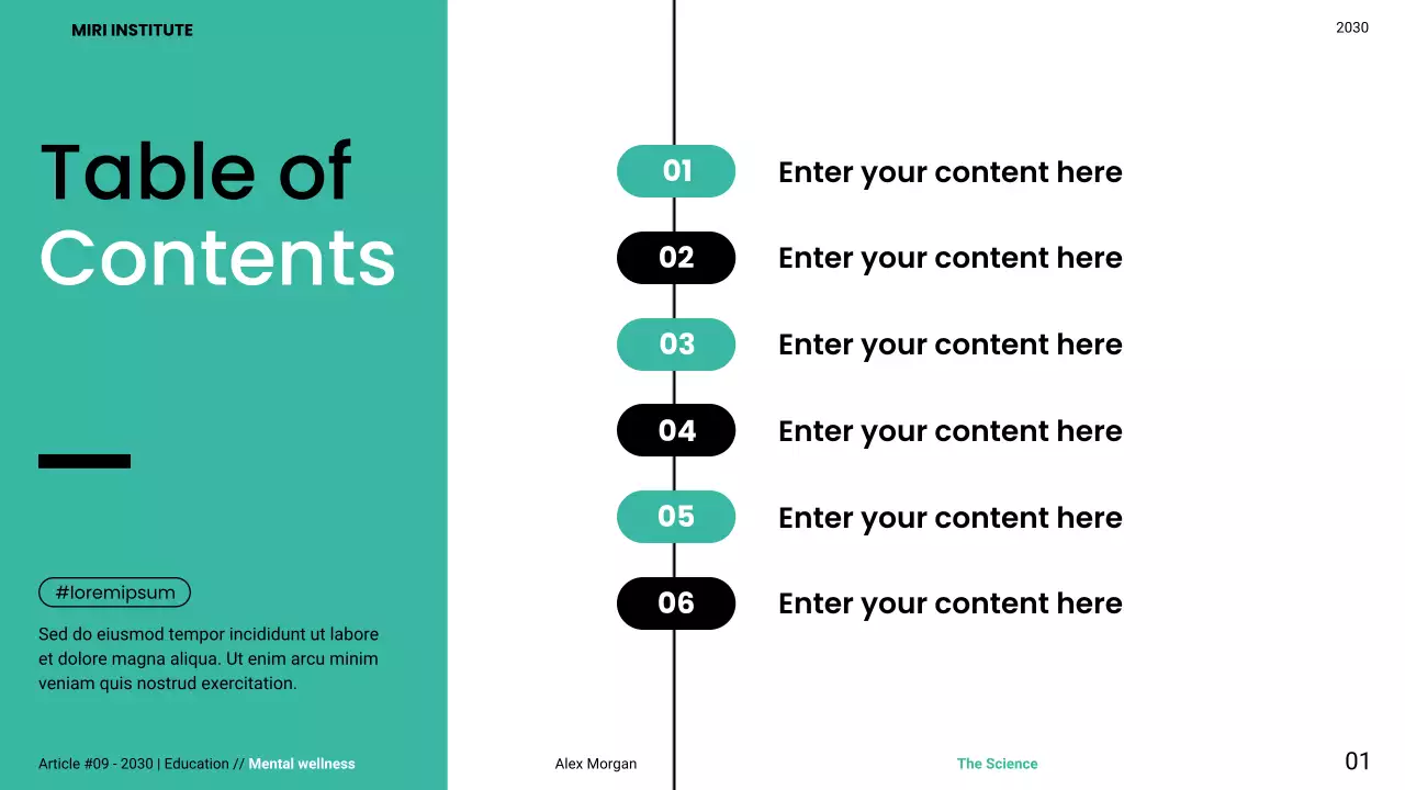 teal modern mental wellness guide