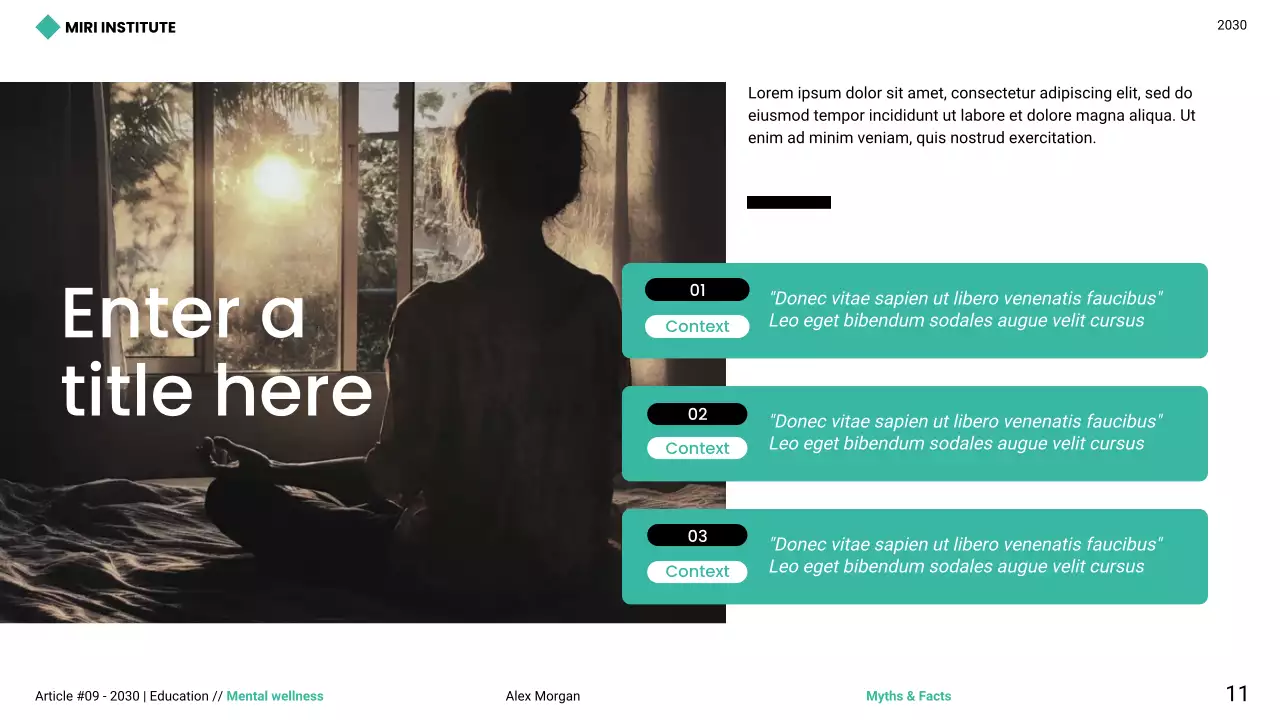 teal modern mental wellness guide