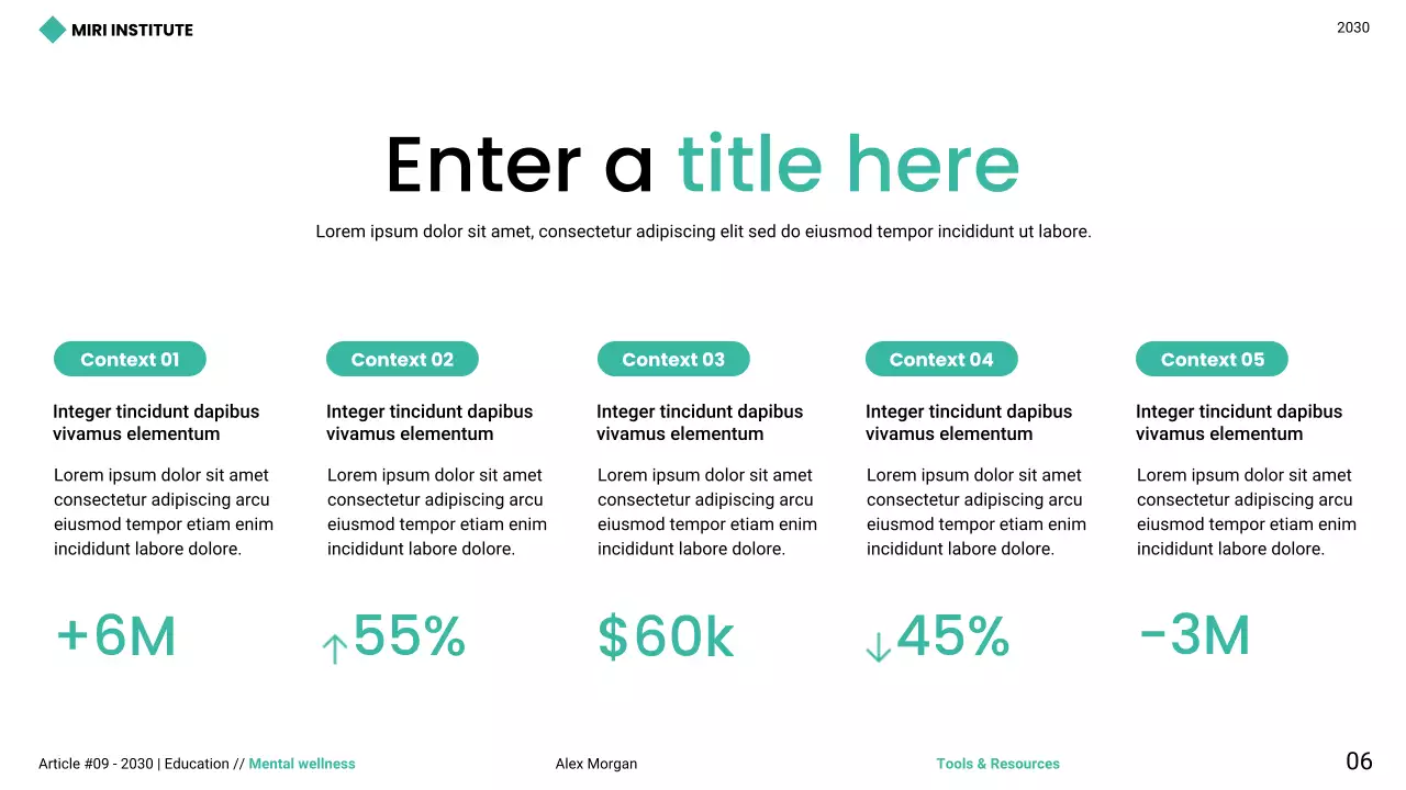 teal modern mental wellness guide