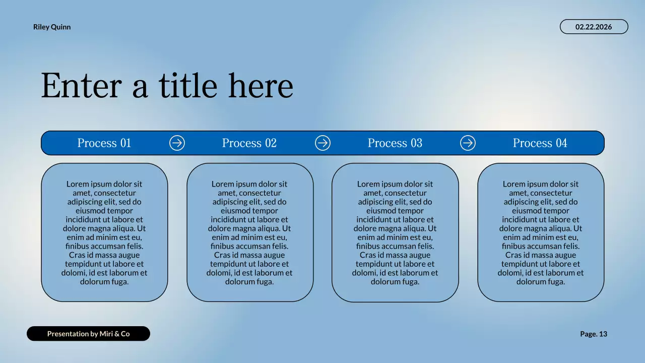 blue minimalist health guide