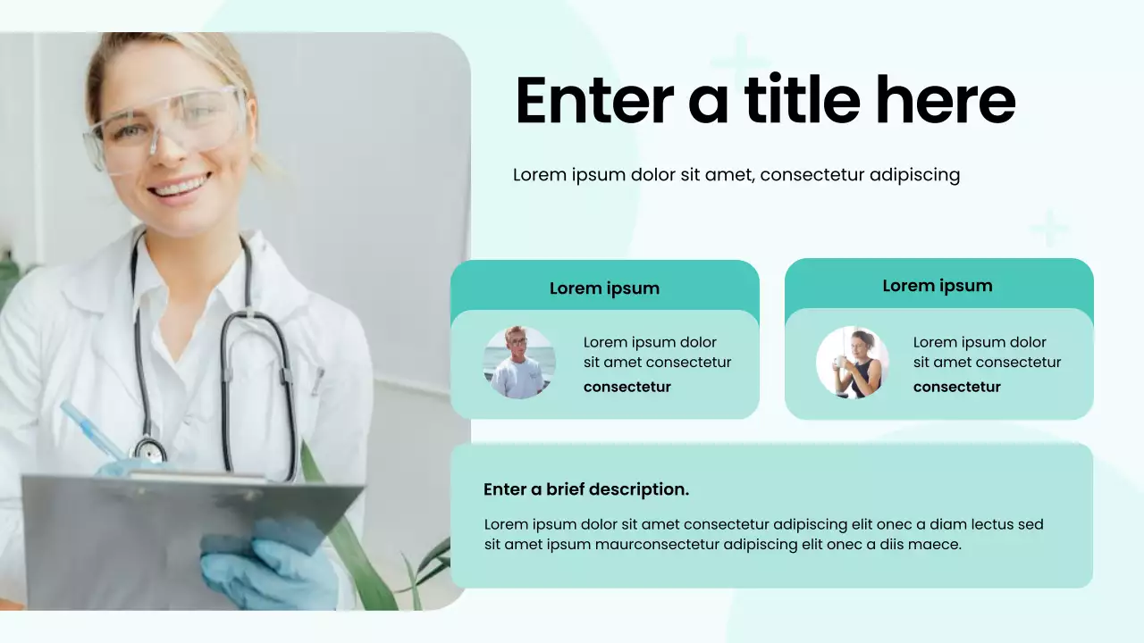 mint professional healthcare presentation