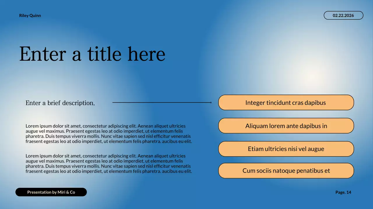 blue minimalist health guide